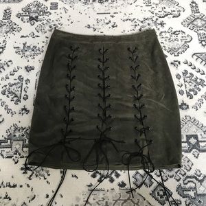 Mistress Rocks Tie Up Skirt